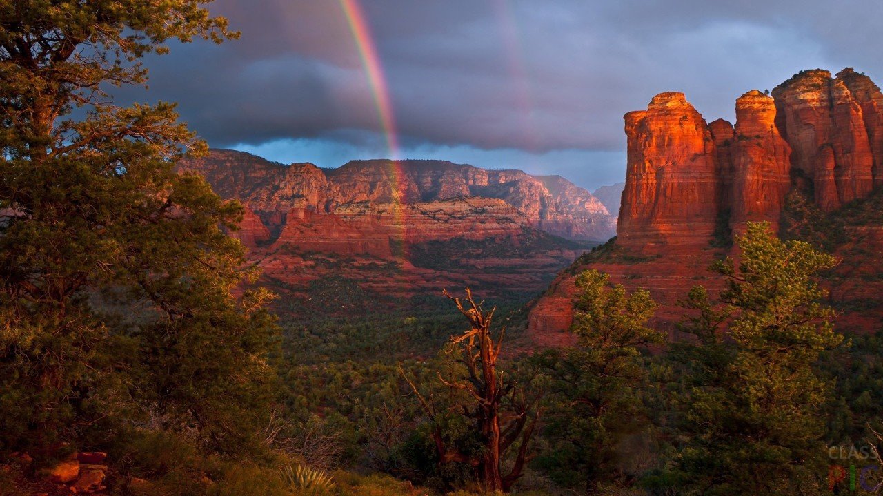 Rainbow sa canyon