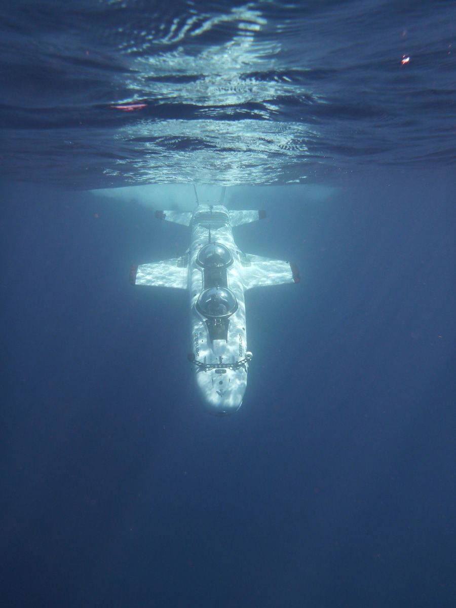 Mini submarino turístico