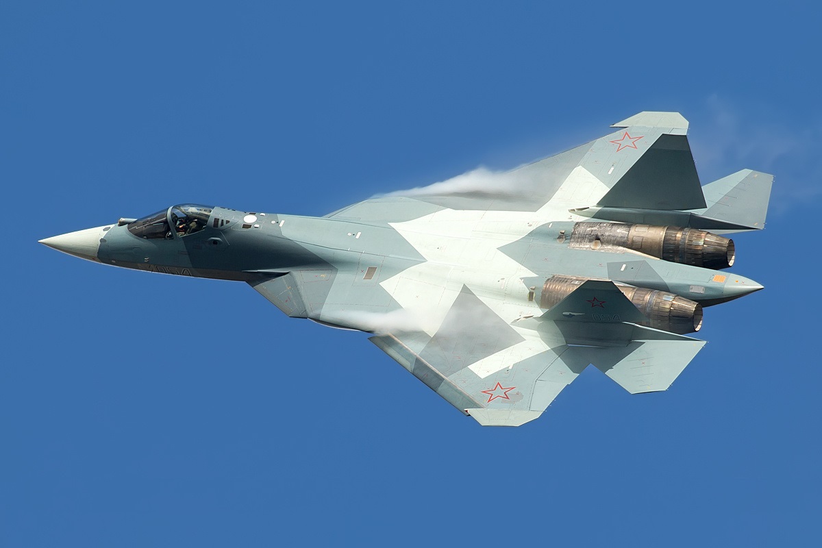 ภาพถ่ายของ Su-57 (PAK FA หรือ T-50)