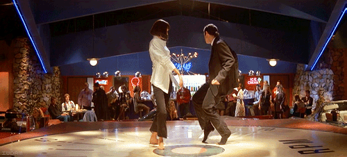 GIF picture from the movie "Pulp Fiction"