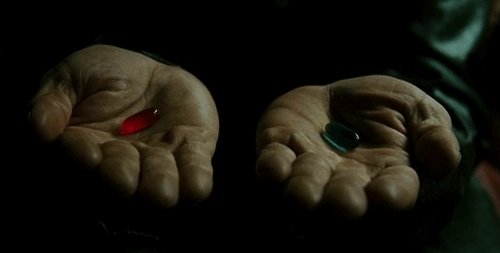 GIF picture from the movie "The Matrix"