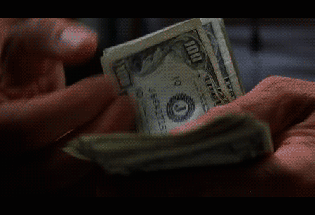 Obrázek GIF: peníze
