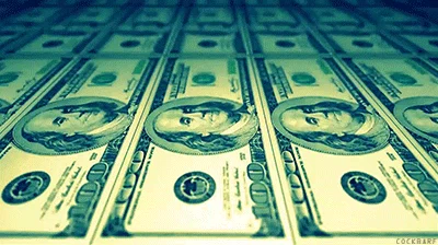 GIF slika: novac