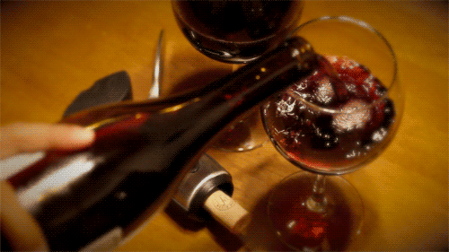 Obraz GIF: wino