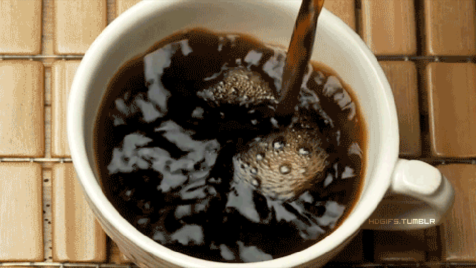 GIF mynd af kaffi