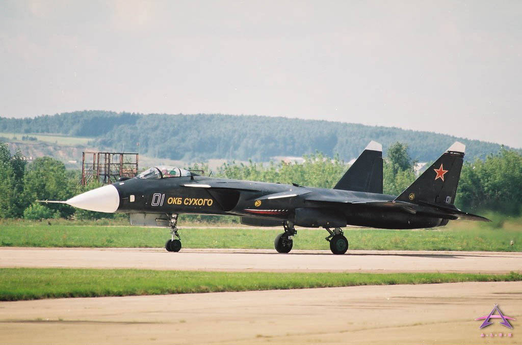 Su-47 "Golden Eagle" at MAKS-2003