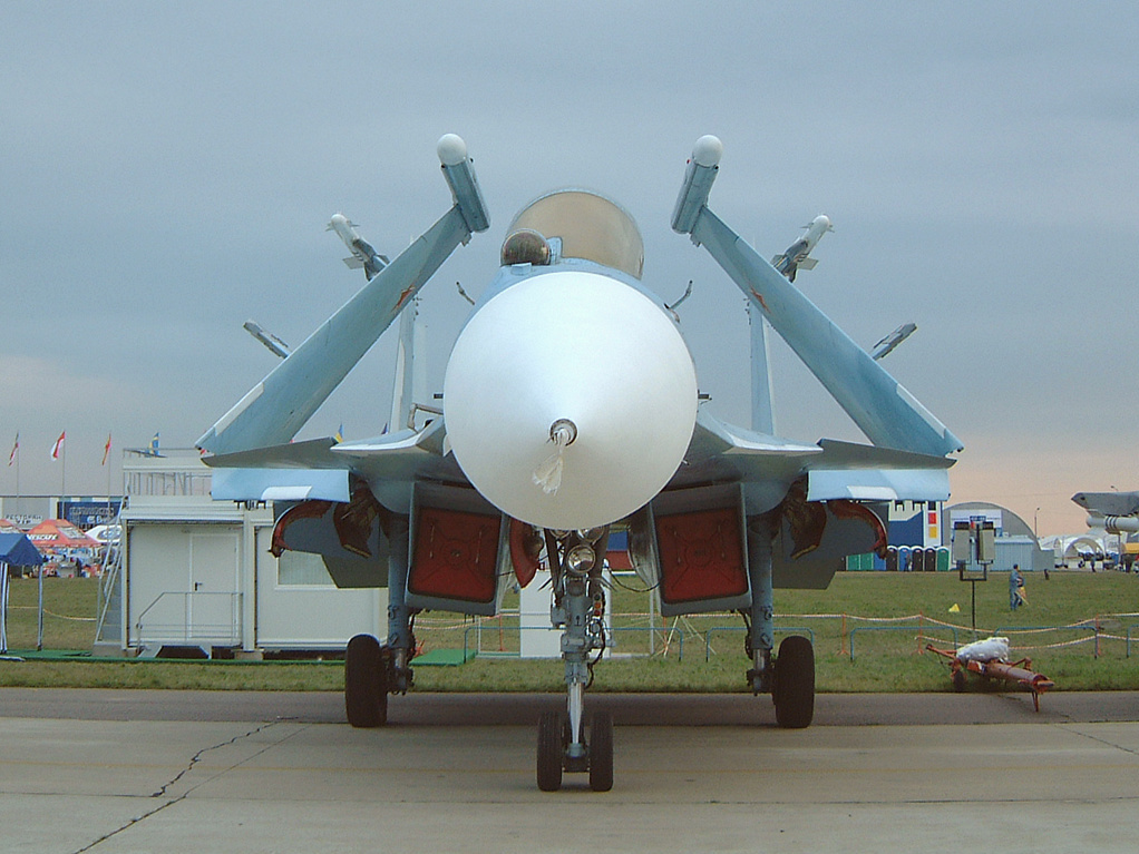 Su-33, photo from the air show MAKS-2003