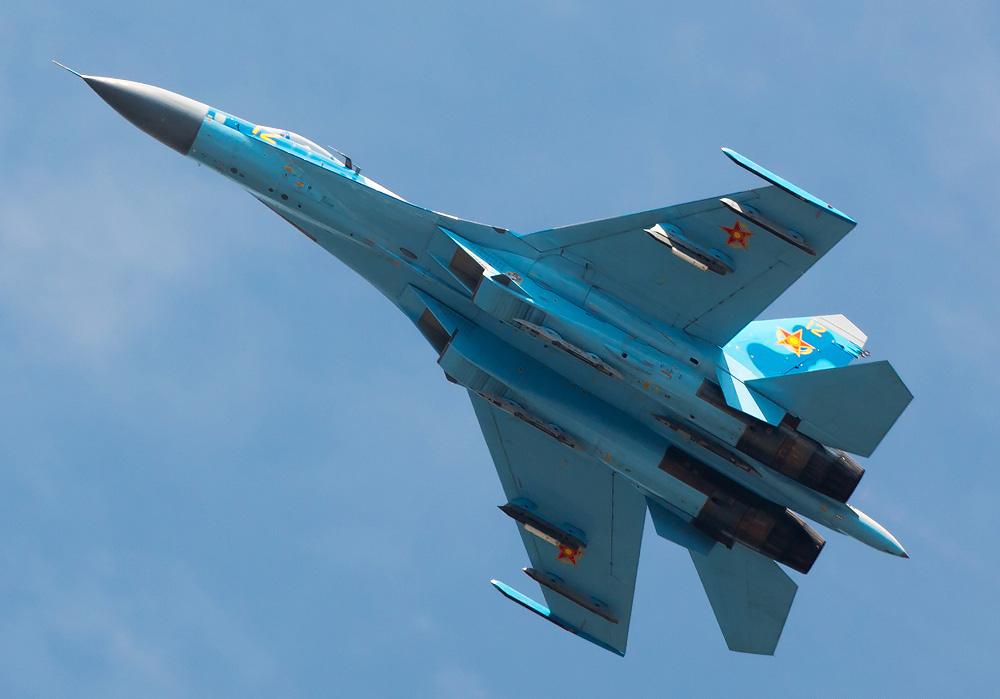 Su-27 del Kazakistan