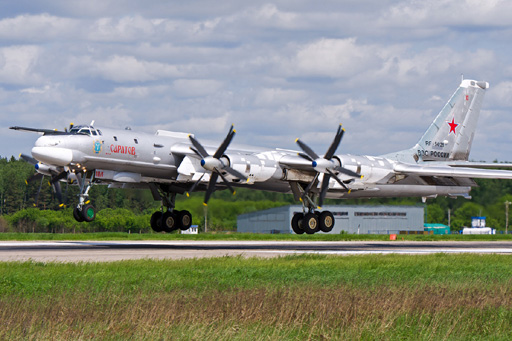 ภาพถ่ายของ Tu-95
