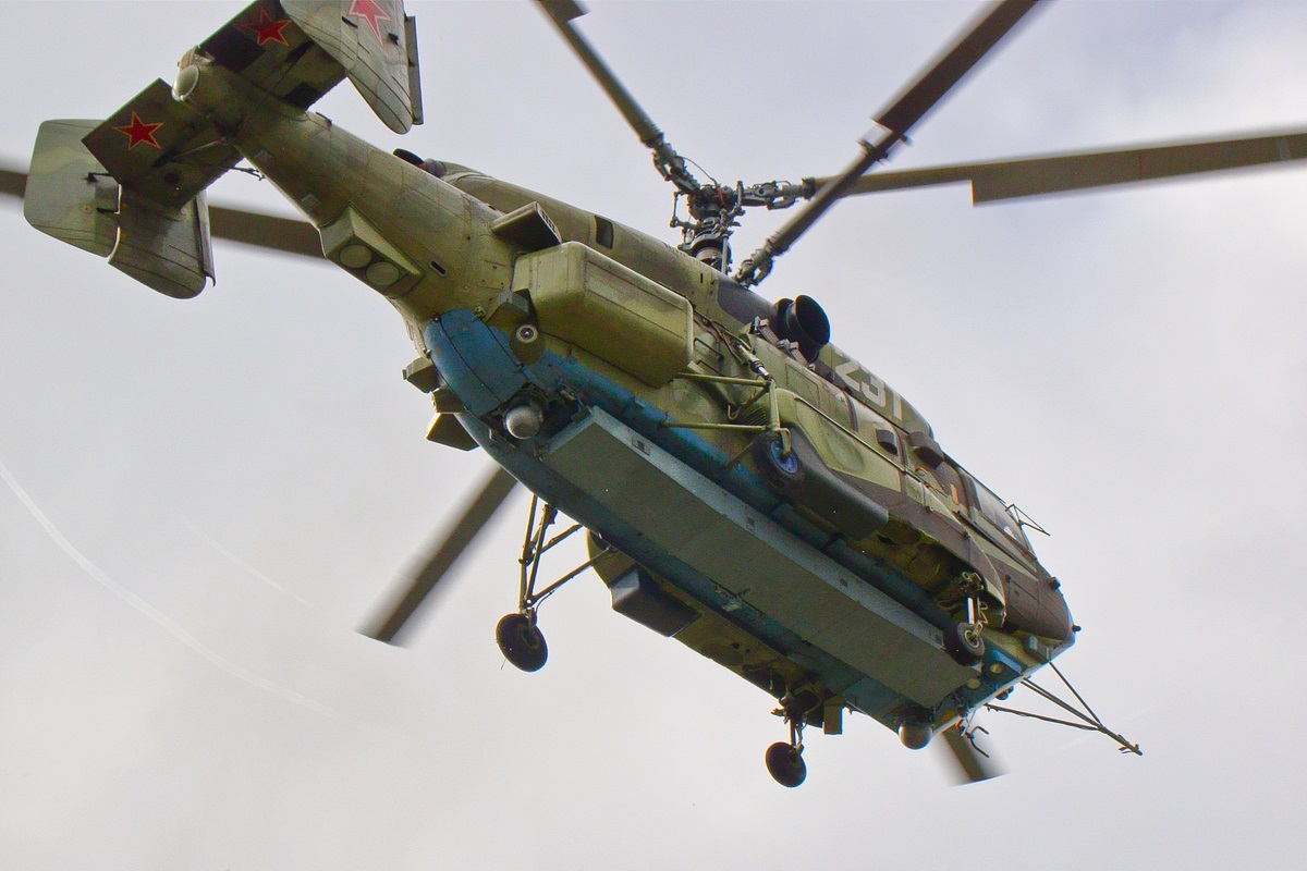 2011 yil 3-avgustda Ka-35 fotosurati sinovdan o'tkazildi