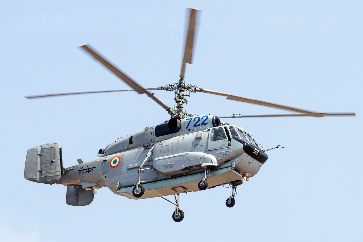 Foto Ka-31 indickej armády