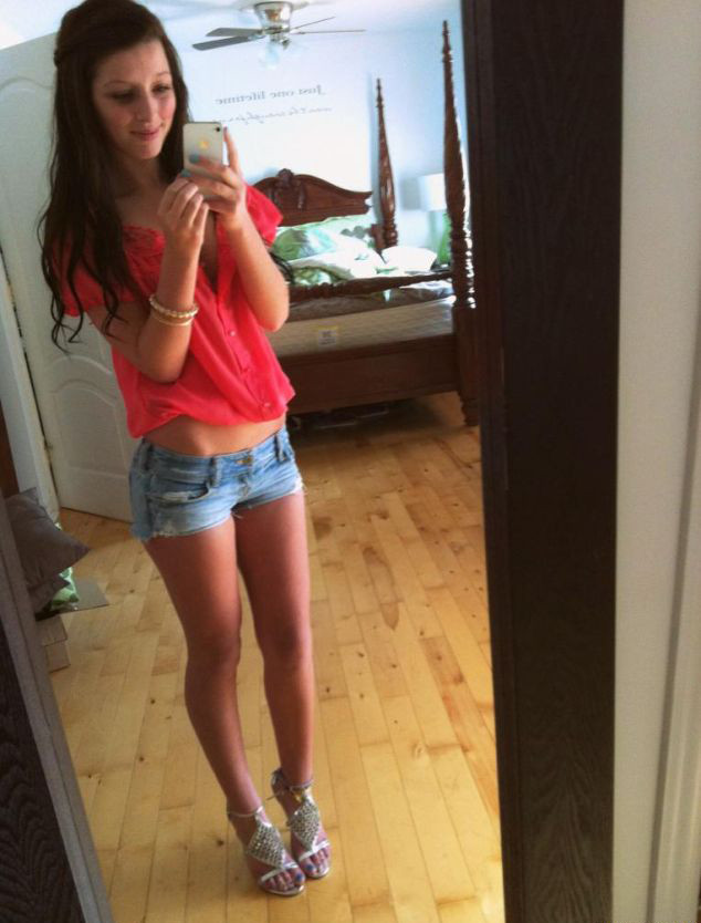 Photos of girls in shorts