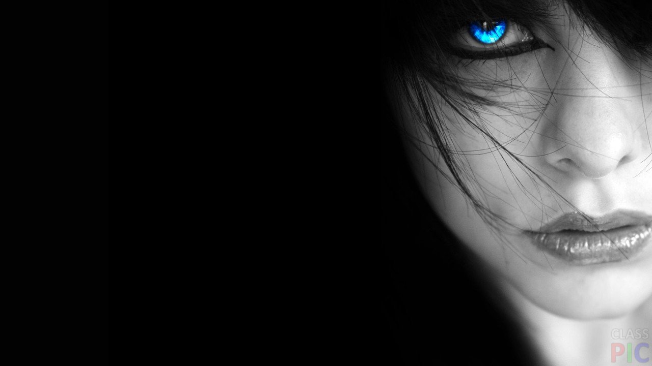 Φωτογραφίες κοριτσιών με μπλε μάτια