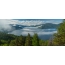 Покрит с мъгла Телецко езеро