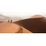 Dune Tin Merzouga, 100 meters high, divides the two countries - Algeria and Libya