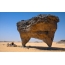 This arch was photographed in Algeria, in the very center of the Sahara.
