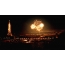 GIF picture: New Year fireworks over London