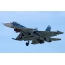 Deck fighter Su-33 in flight