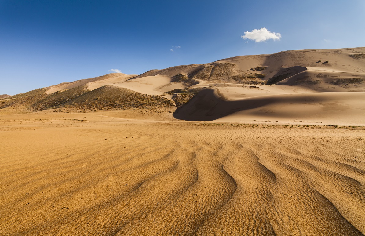 Areias do Deserto de Gobi