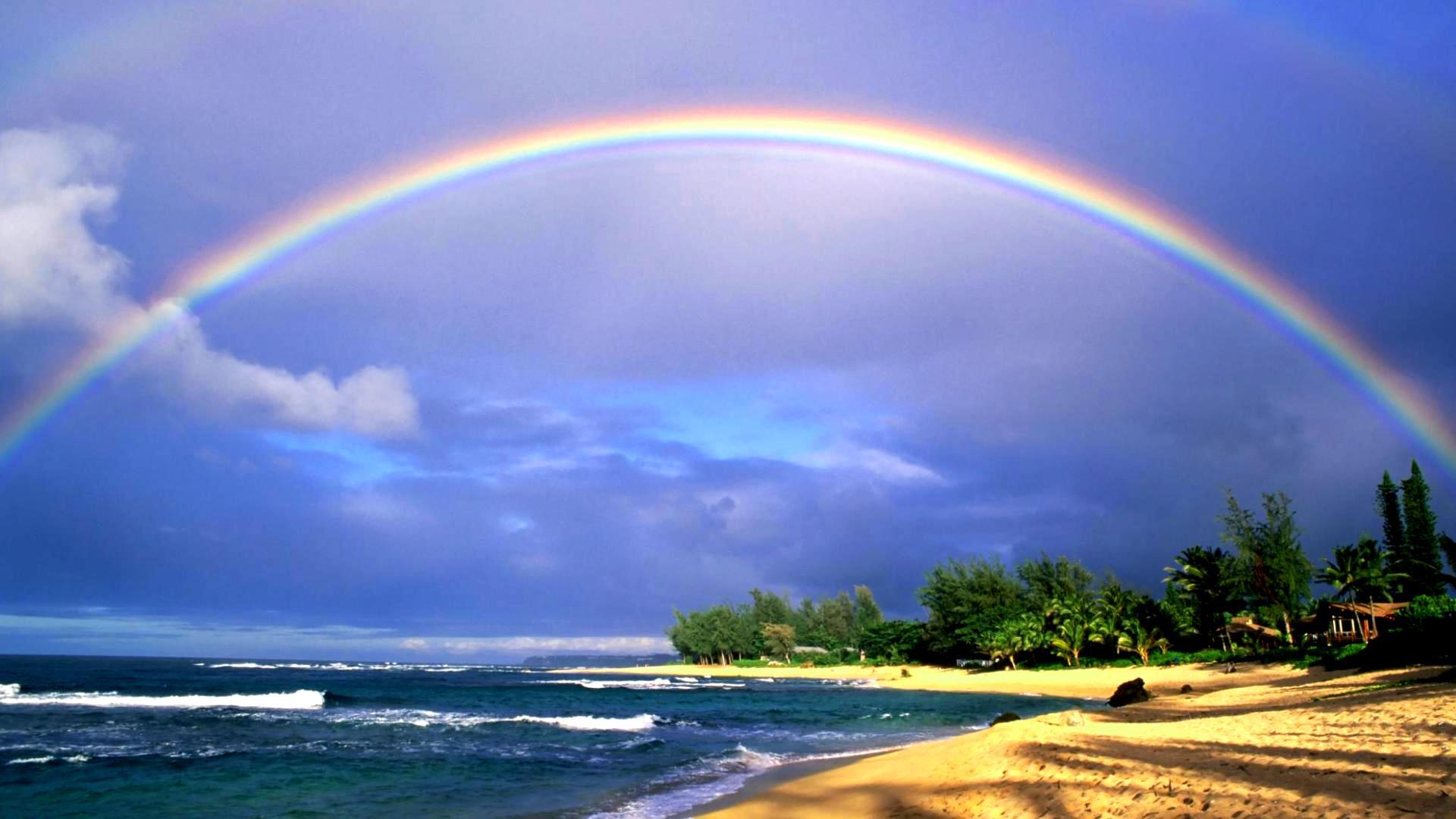 Rainbow ozeanoaren gainean