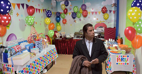 GIF picture of a man's birthday