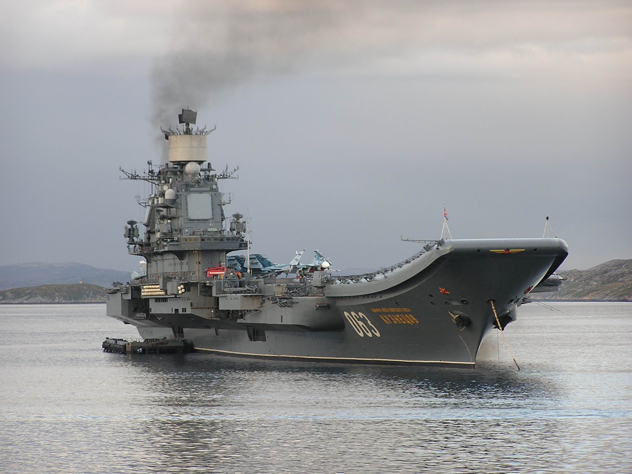 Lietadlová loď "Admirál Kuznetsov"