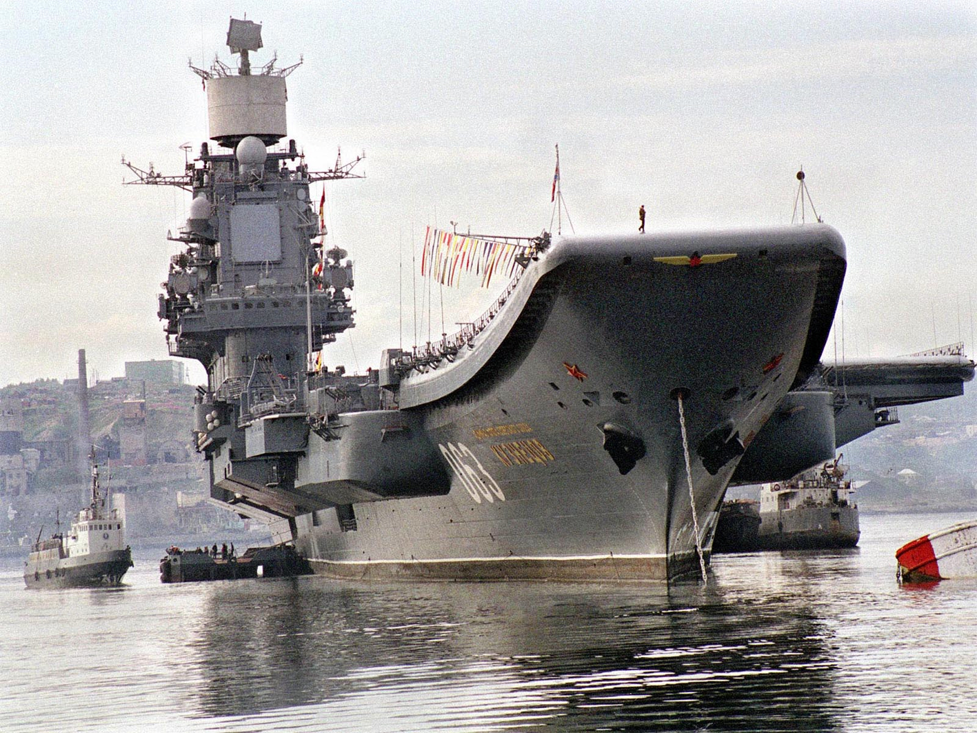Portaaviones "Almirante Kuznetsov"