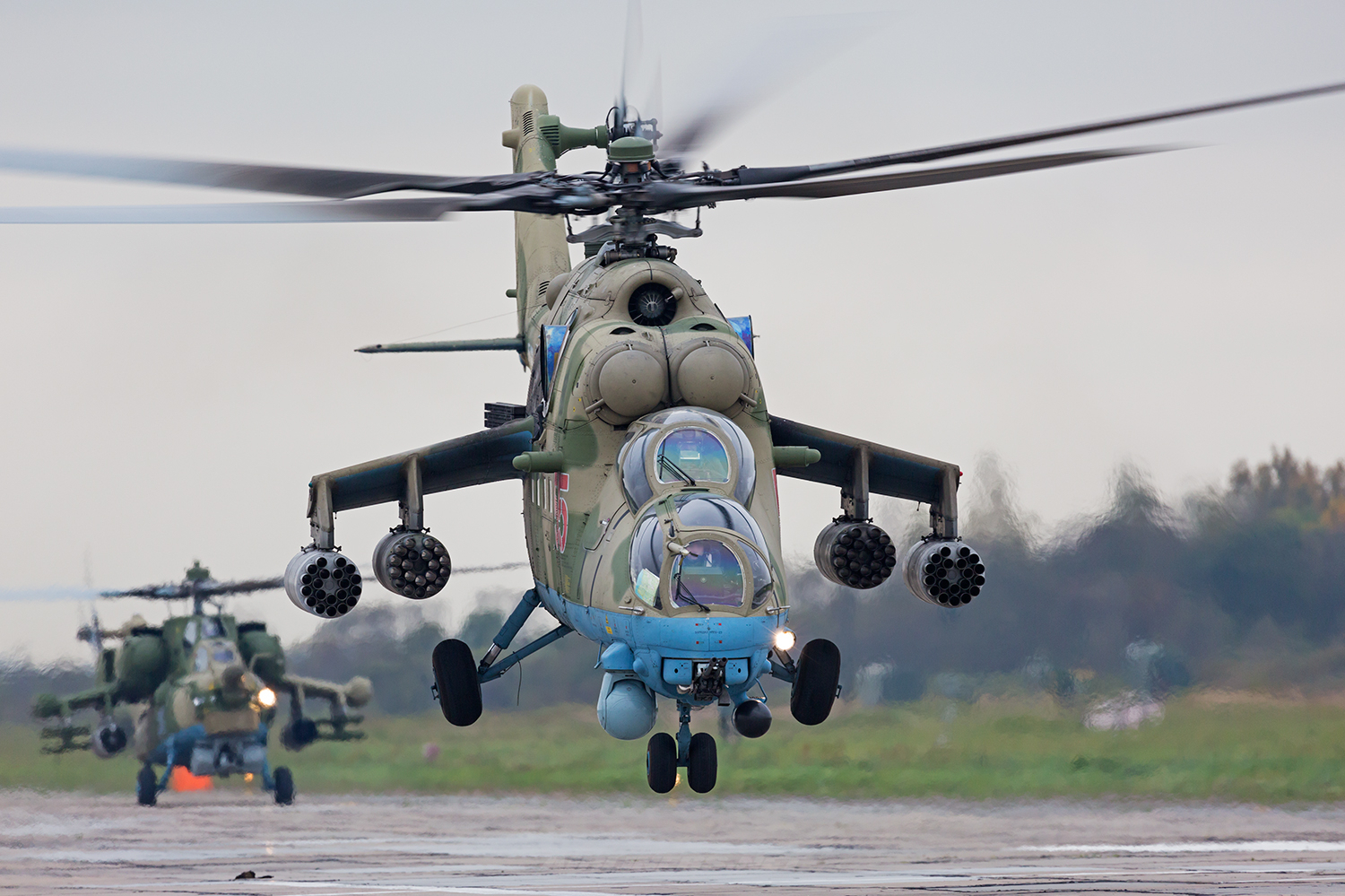 Chithunzi: Mi-24 imachoka