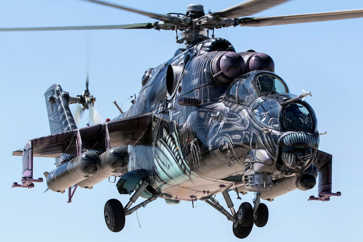 捷克共和国的Mi-24V