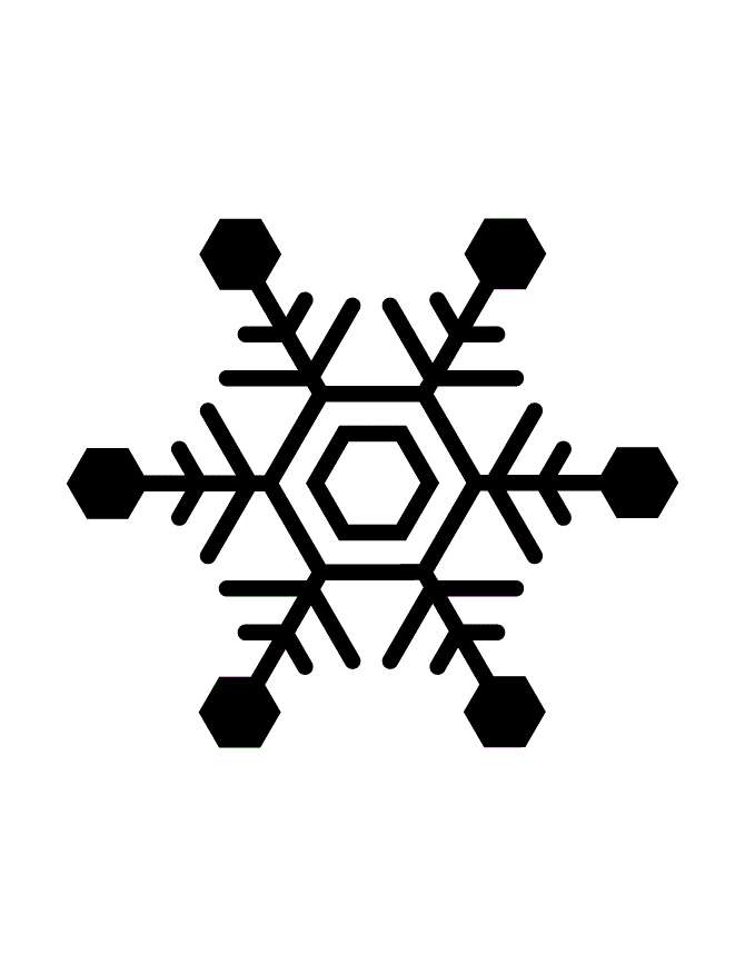 Mga hut-ong sa mga snowflake sa mga bintana