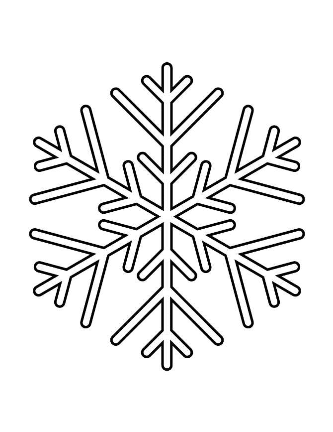 Stencils e snowflakes në dritare