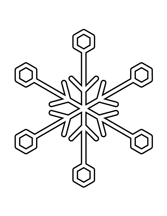 Stencils e snowflakes në dritare
