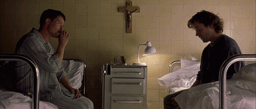 GIF picture: prayer heard and alcohol sent from above