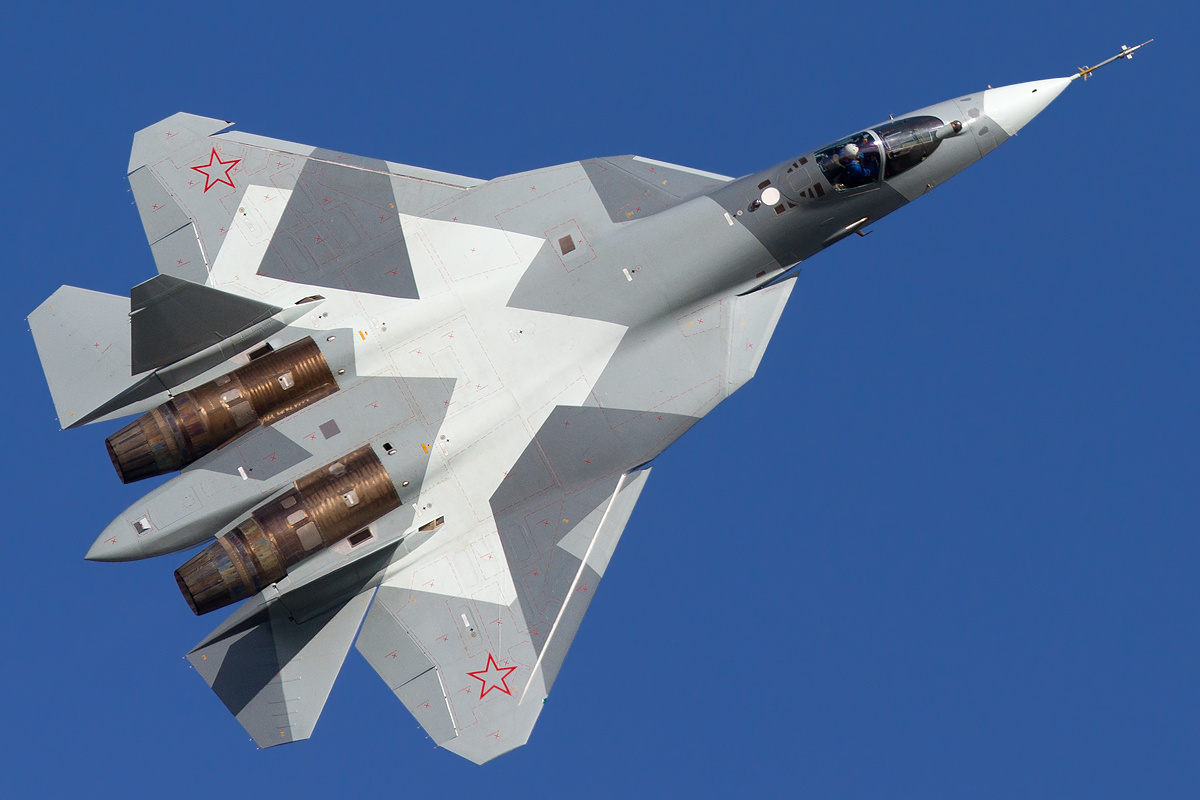 Foto del Su-57 (PAK FA o T-50)
