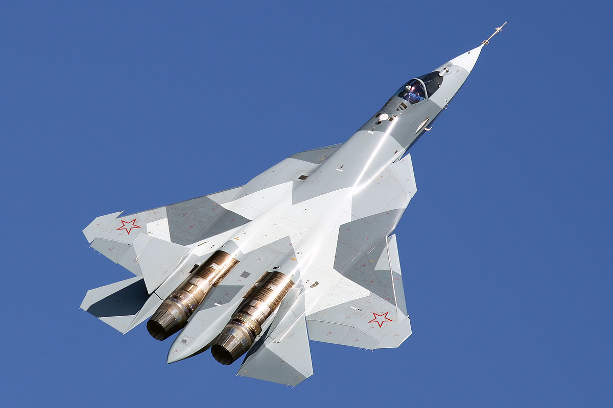 Fotografia lui Su-57 (PAK FA sau T-50)