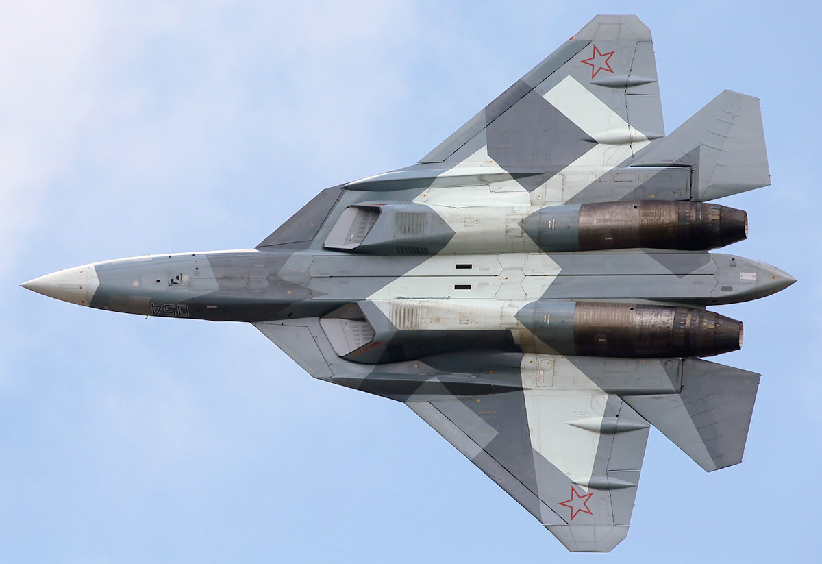 Foto Su-57 (PAK FA atau T-50)