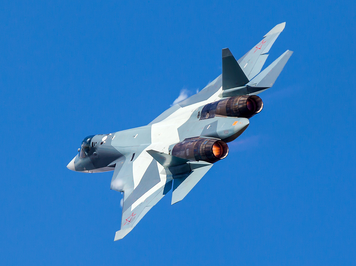 Φωτογραφία του Su-57 (PAK FA ή T-50)