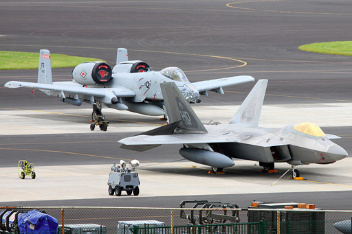 F-22 ಮತ್ತು A-10