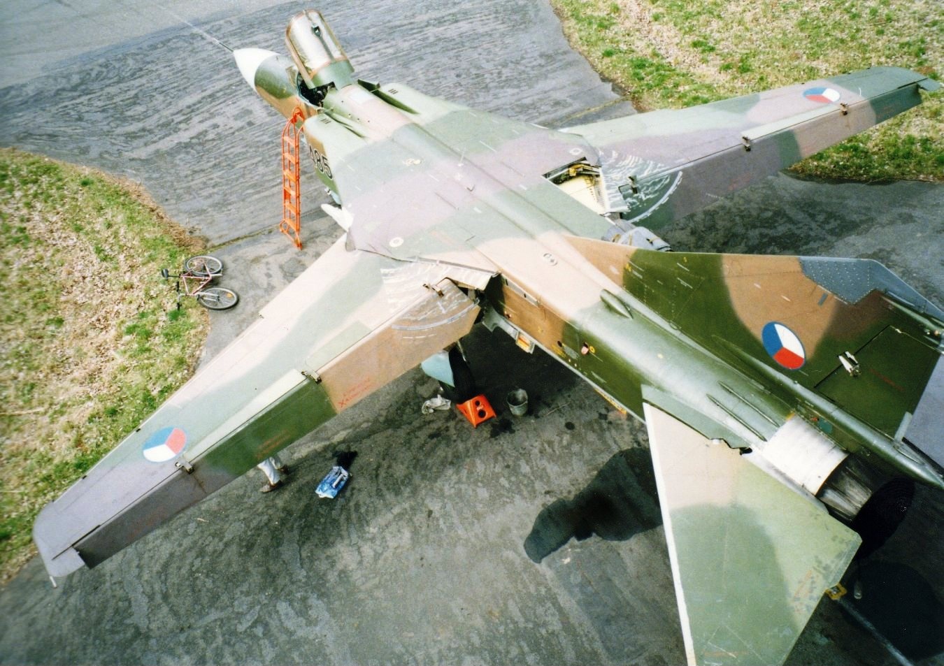 Češke zračne sile MiG-23ML. Slika, posneta 28. aprila 1998