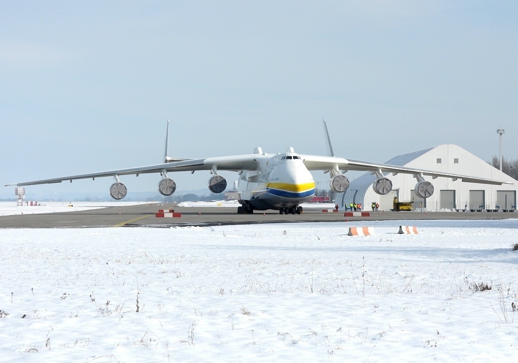 Fotografija An-225 Mrija u Češkoj