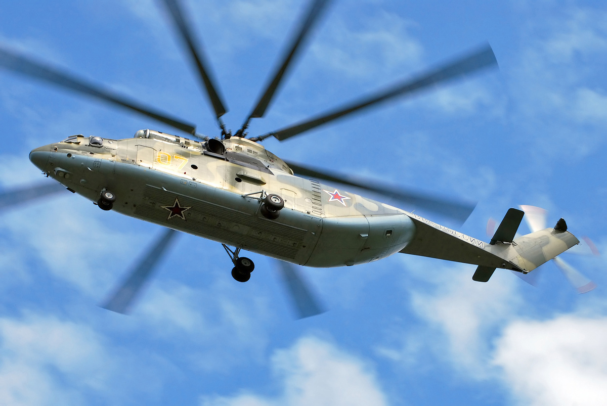 Mi-26: view ng ibaba