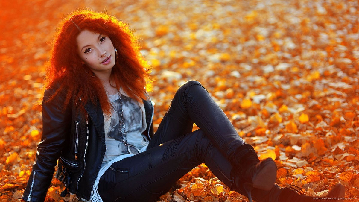 Beautiful redhead neskak