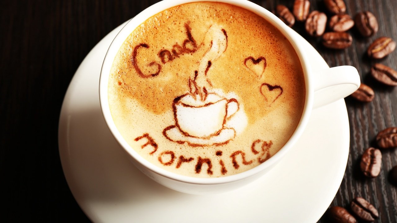 Fotoja e kafes në mëngjes