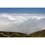 雲を越えて火山テイデまでの旅、写真は霧ではなく雲