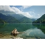 Lake Riza in Abchasien