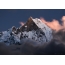 Machapuchare (6998 m) - isa sa ilang mga peak na hindi pa na-stepped sa