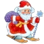 GIF attēls Santa Claus