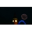 Gambar GIF: Taun baru kembang api ngliwati London