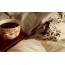 Kaffe i sängen: foto