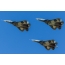 Foto: tri letala PAK FA na MAKS-2013